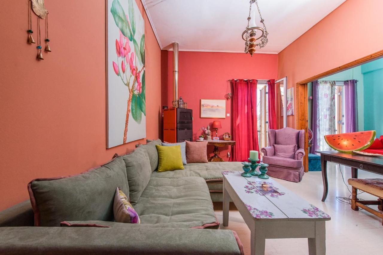 Aegina'S Flowers House Exterior foto